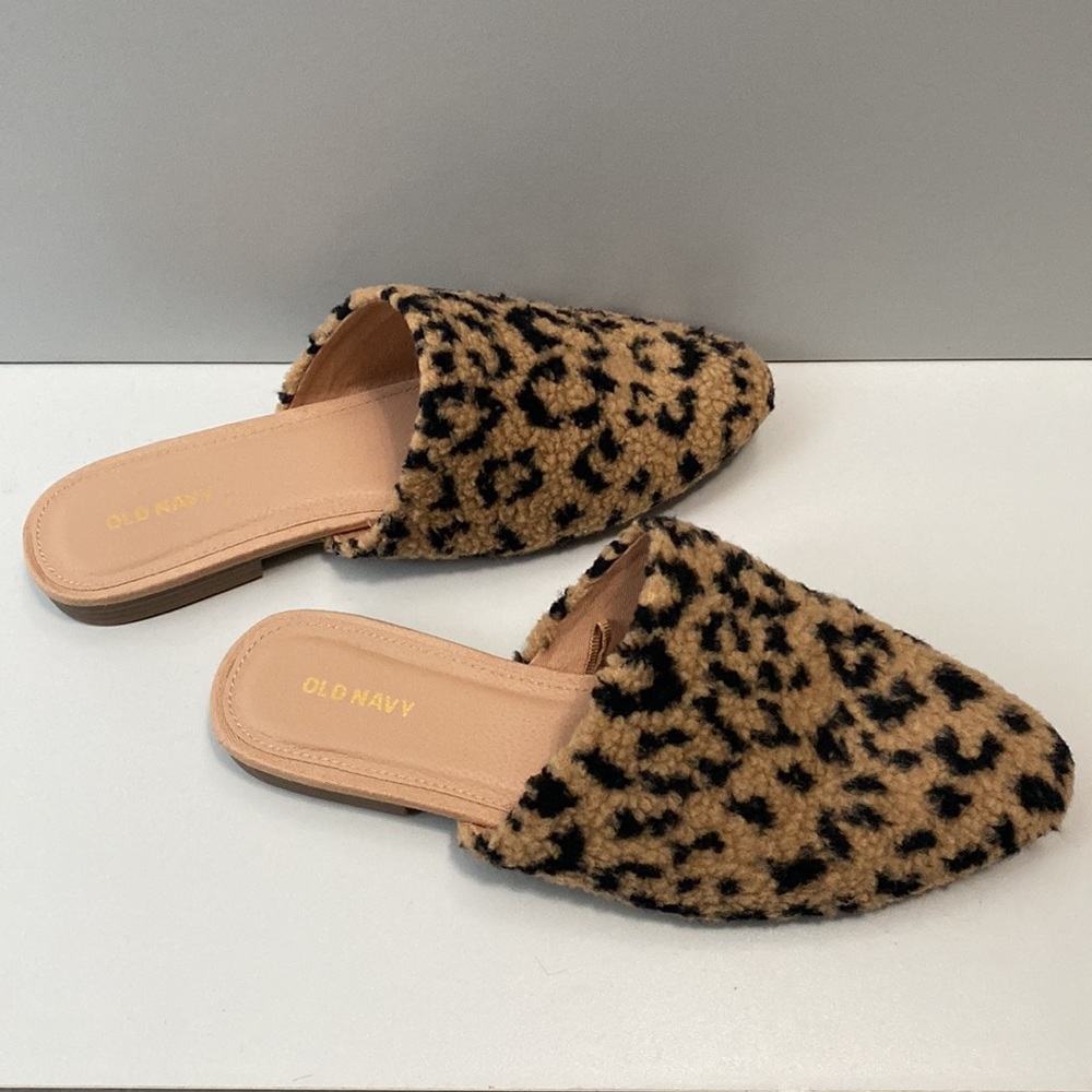 Old Navy - Animal Print Mules in Size 9